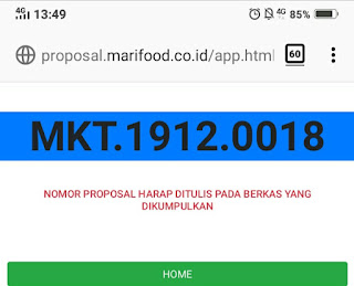 nomor proposal berkas proposal yang diajukan nomor proposal berkas yang diajukan