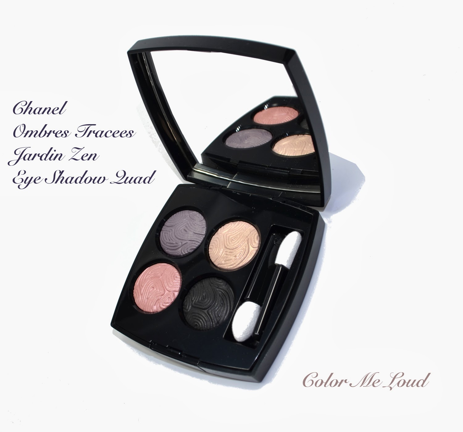 Chanel Ombres Tracees Jardin Zen Eye Shadow Quad for Jardin de Camélias  Collection, Swatch & FOTD