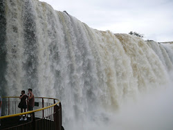 Iguazu Falls: Next to Viewing Elevator (Brazil side)