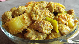 Soyabean-Aloo-Posto-Bengali-Recipe