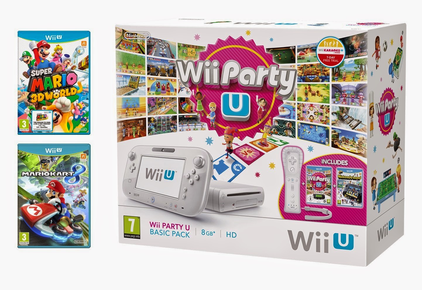 KrazyKirstyB Kids Christmas present, amazing deal on wii U with 4 games!