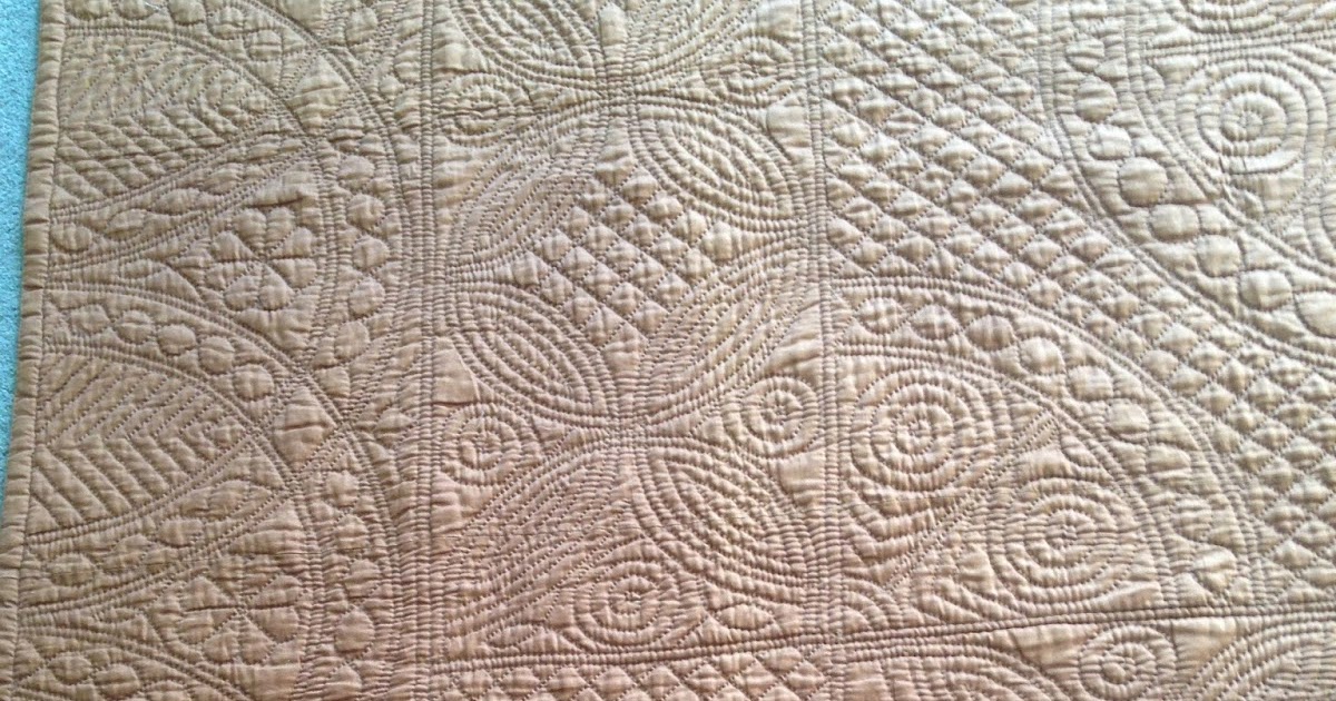 Welsh Quilts Designed (RBI?) Welsh Quilt