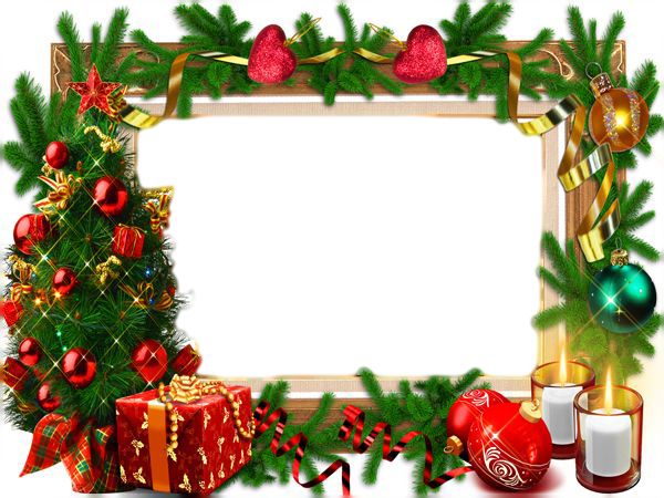 free online christmas clipart borders - photo #48