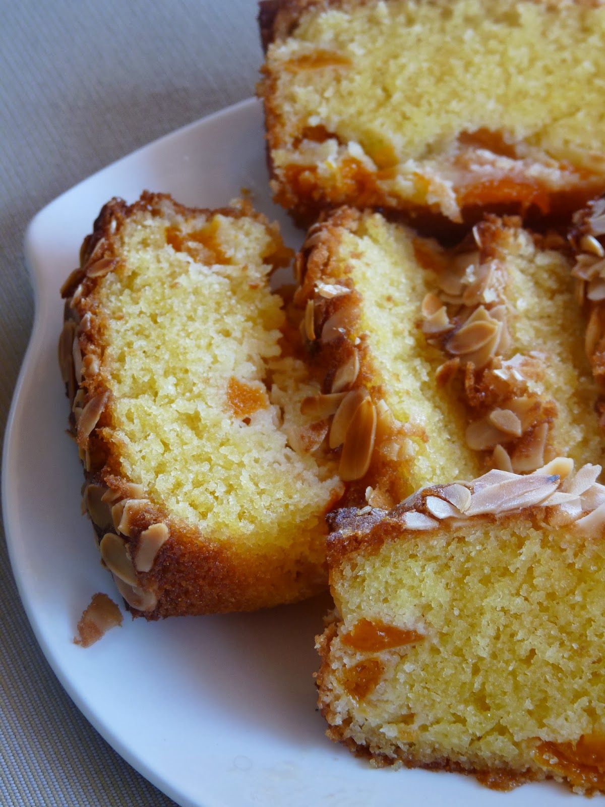 Cake aux abricots Aurelie cuisine