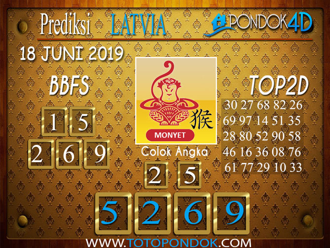 Prediksi Togel LATVIA PONDOK4D 18 JUNI 2019