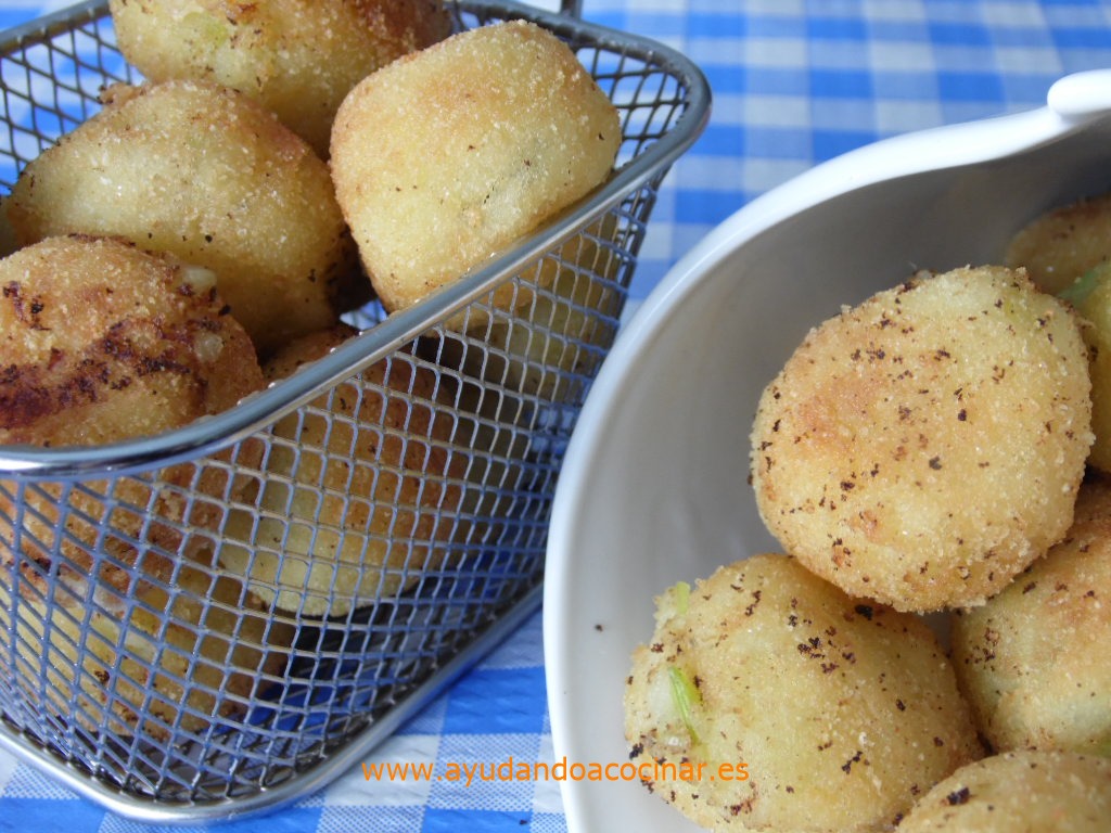 Bolitas Crujientes De Patata
