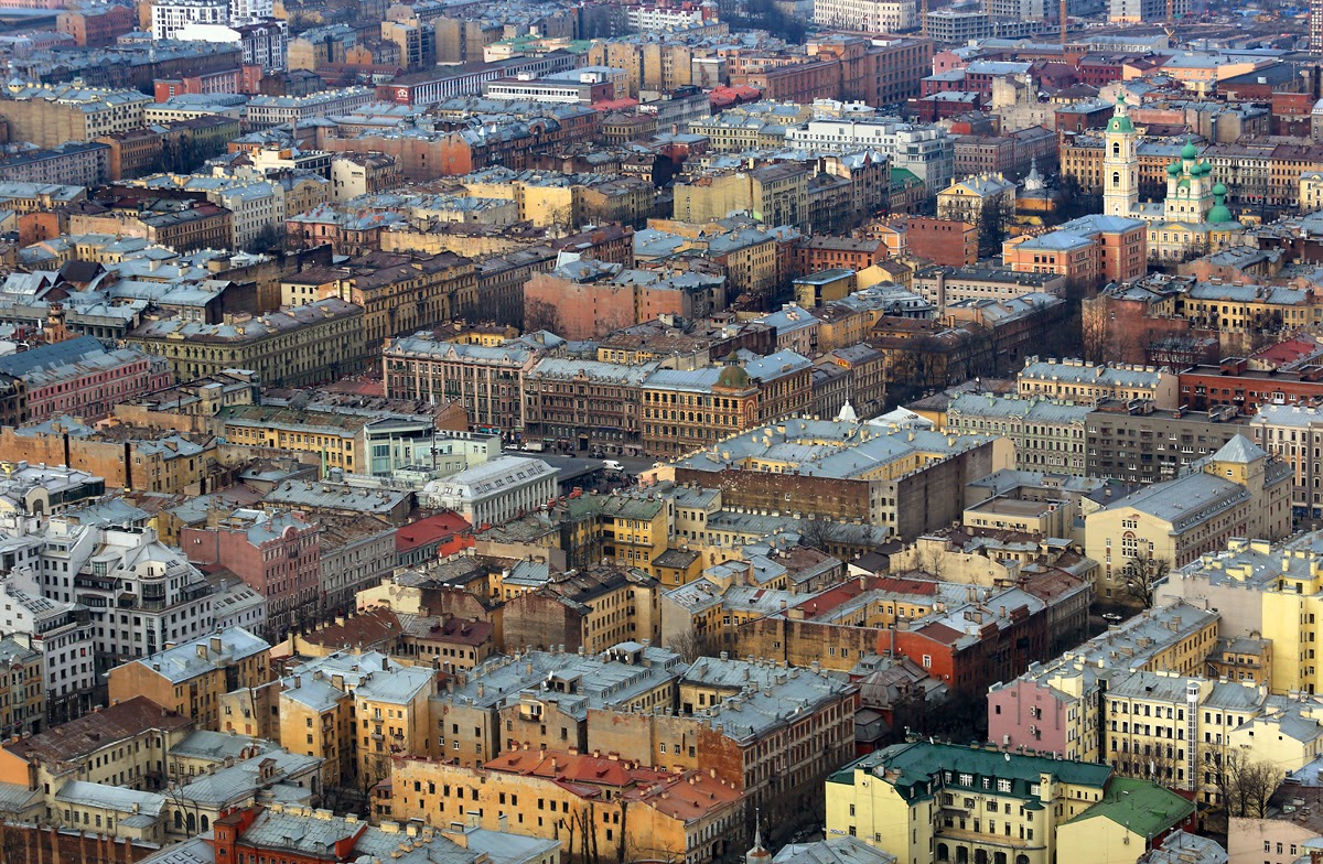 Фото васильевский остров вид сверху