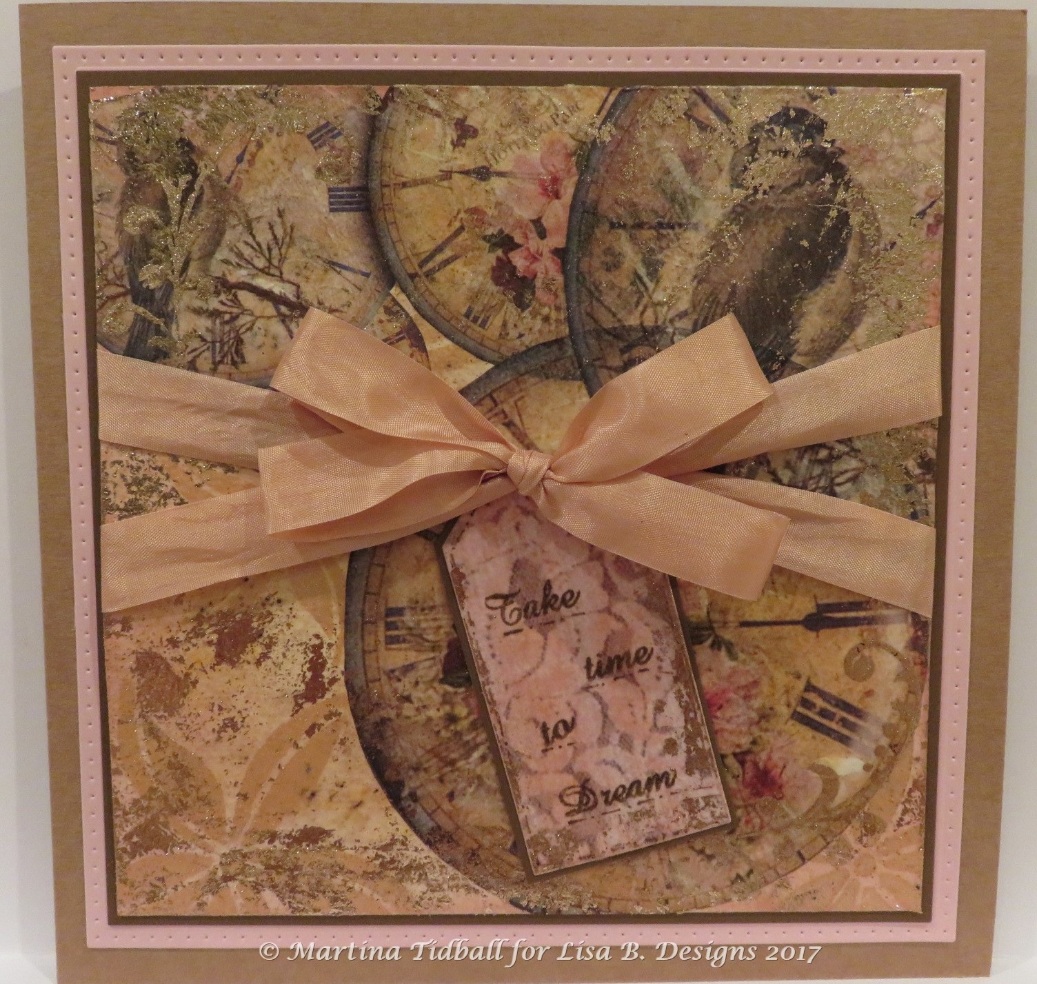 to Lisa.B.Designs Imagination Crafts' Rice Paper Decoupage Card