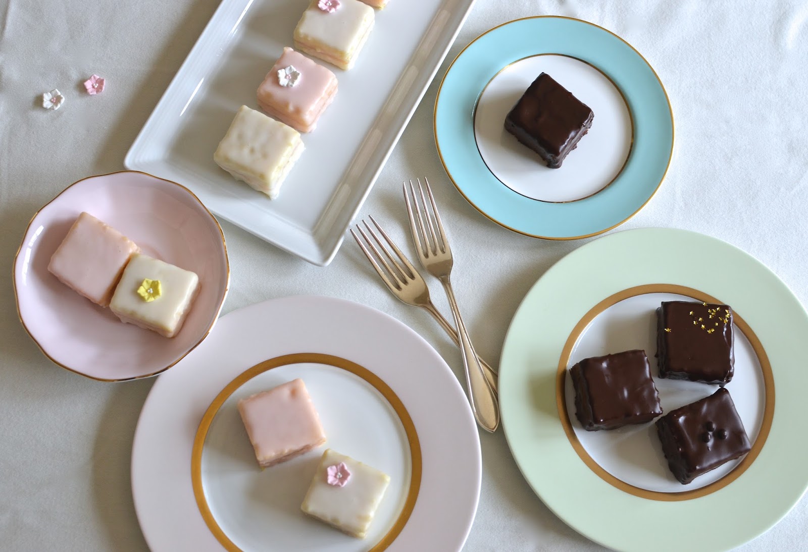 Playing with Flour Petit fours