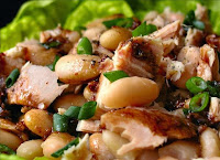 Tuna White Bean Fennel Salad with Orange Vinaigrette Recipe | Healthy Tuna Recipe