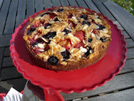 berry bakewell cake