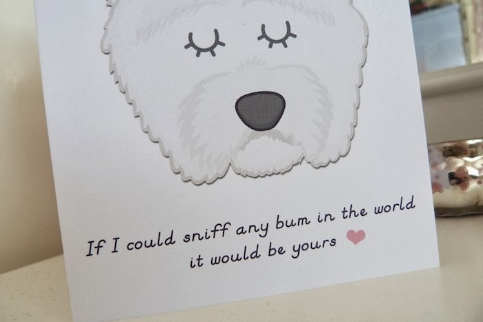 an image of  a westie mothers day card