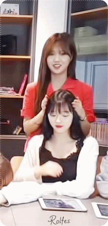 유아를 빚는 미미.gif | 인스티즈