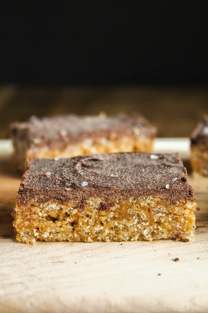 Pumpkin Spice Peanut Butter Bars | The Chef Next Door