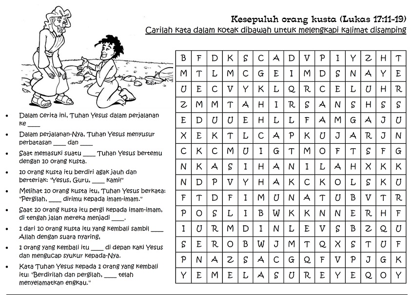 Contoh Soal Cerdas Cermat Alkitab Anak Sekolah Minggu