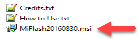 Install Mi Flash Tool Install Mi Flash Tool