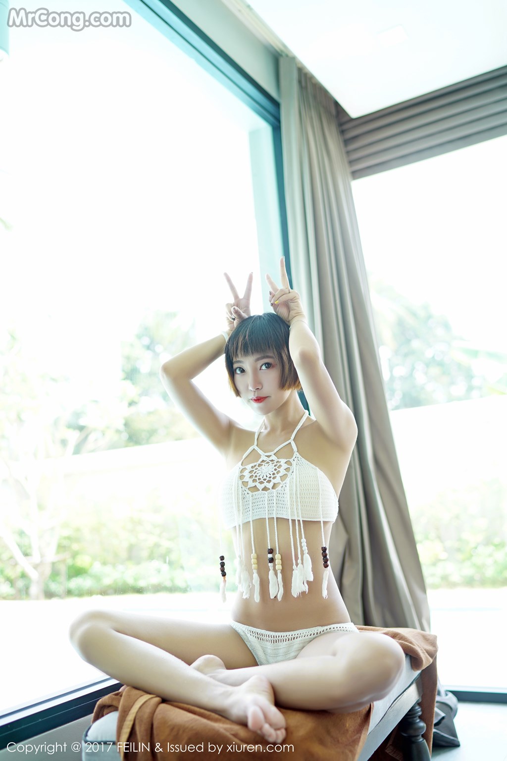 FEILIN Vol.083: Model LRIS (冯 木木) (48 photos)