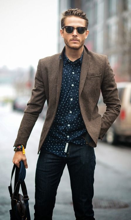 roupa social masculina com blazer