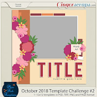 Template : October template challenge 2 by Miss Fish Designs