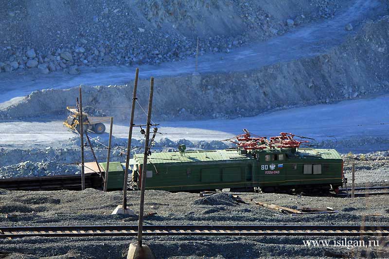 Асбестовский карьер. Город Асбест. Свердловская область.