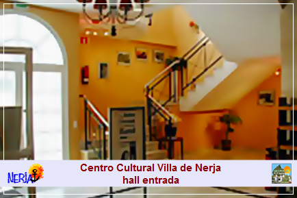 Hall de entrada del Centro Cultural Villa de Nerja