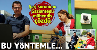 gaziantepte güneş enerjisiyle çalışan akıllı solarbank projesi