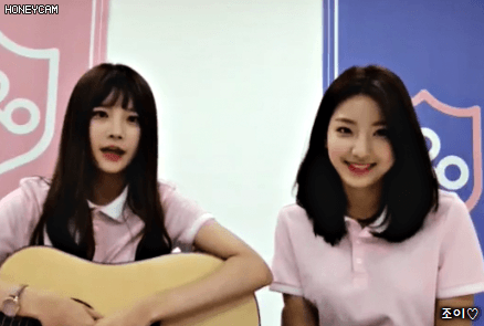 아이돌학교 결방대신 페이스북 생방송 몇몇 조합 움짤들.gif | 인스티즈