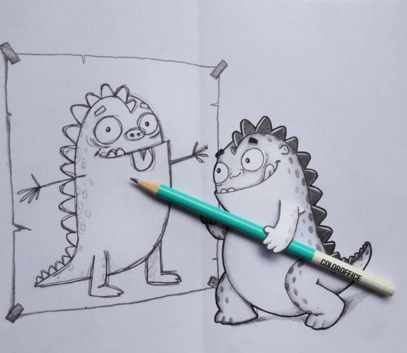 interactive drawing model