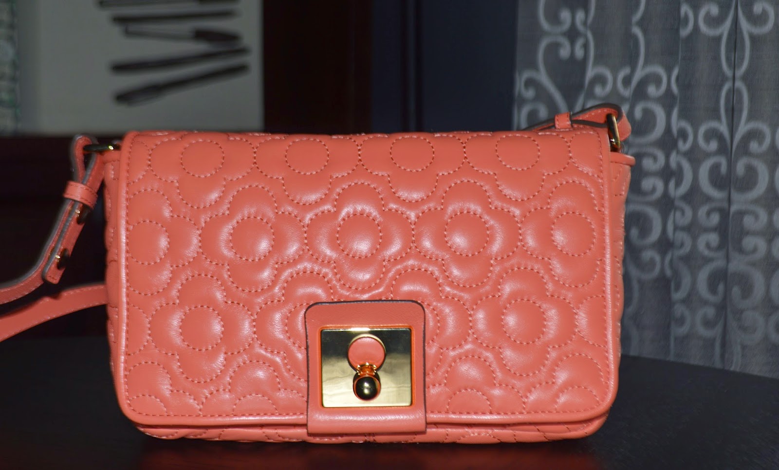 I Love Orla Kiely Thursday Purseday Orla Kiely Quilted Leather Robin Bag