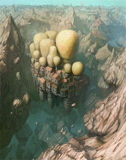 Floating Town by Takeshi Oga