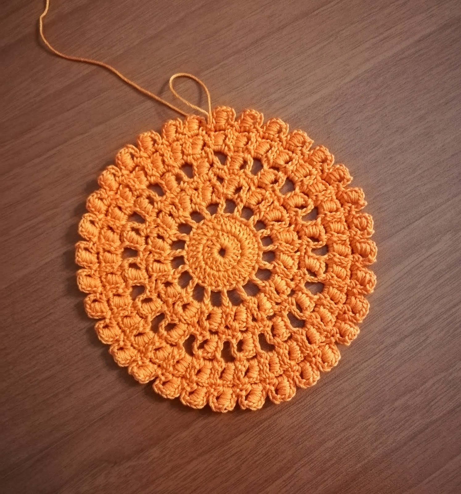 Daniela Mendola Crochet decorative stitch 4 punto