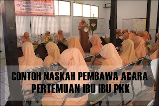 Contoh Susunan Acara MC Pertemuan Rutin Ibu Ibu PKK