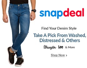 wrangler jeans snapdeal