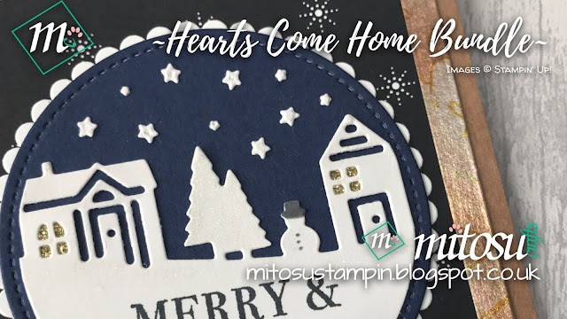 Stampin' Up! Hearts Come Home Bundle & Year of Cheer Washi Tape Order Craft Supplies from Mitosu Crafts UK Online Shop 1