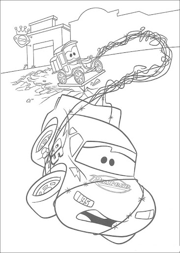 coloriage imprimer cars