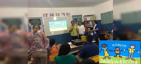 Palestra na escola Aristide Hamad Timen, Fórum da Família-Escola