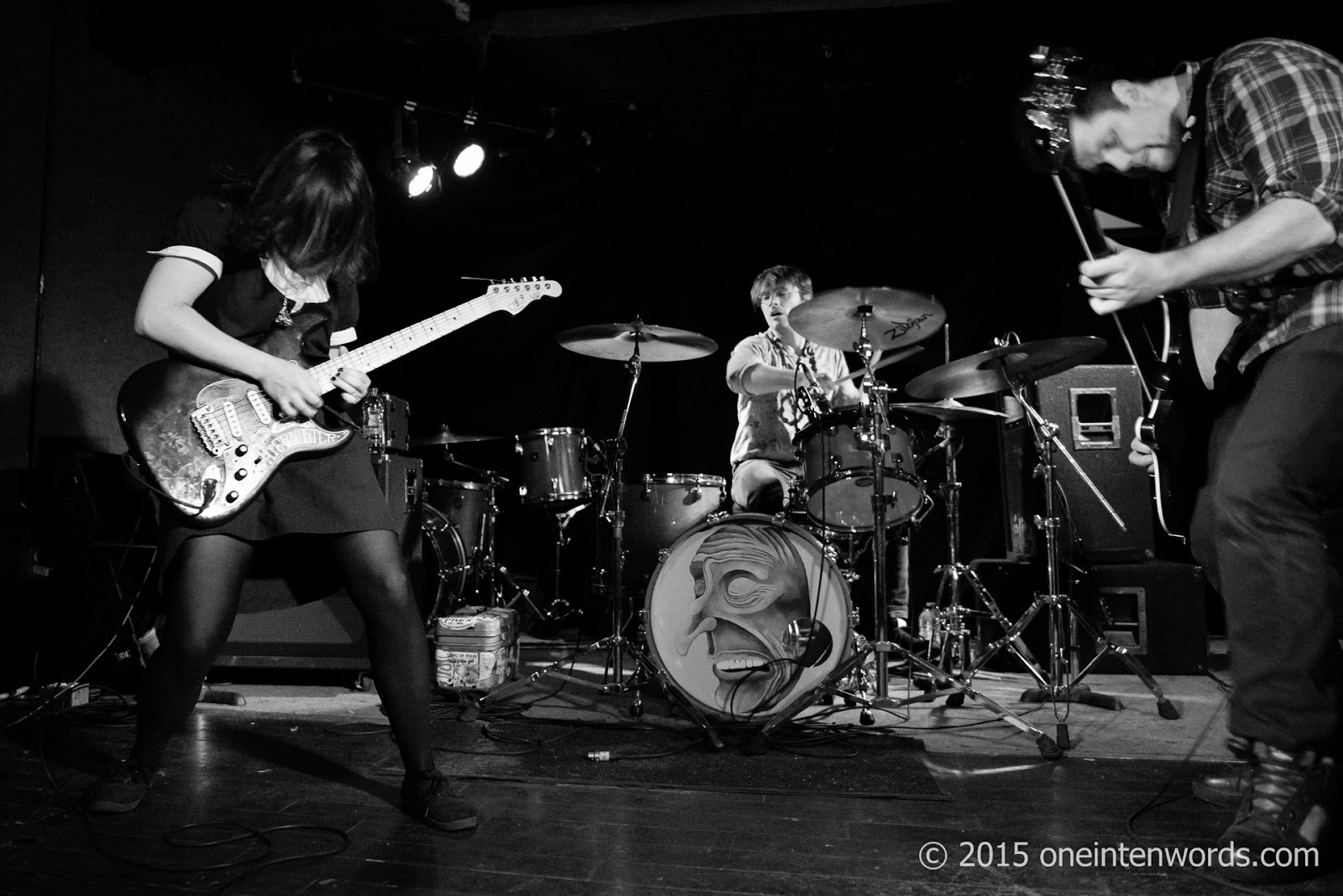 one in ten words Screaming Females at The Garrison Concert Pictures