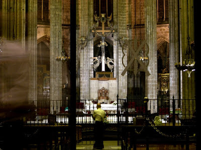 Altar of the Barcelona Cathedral