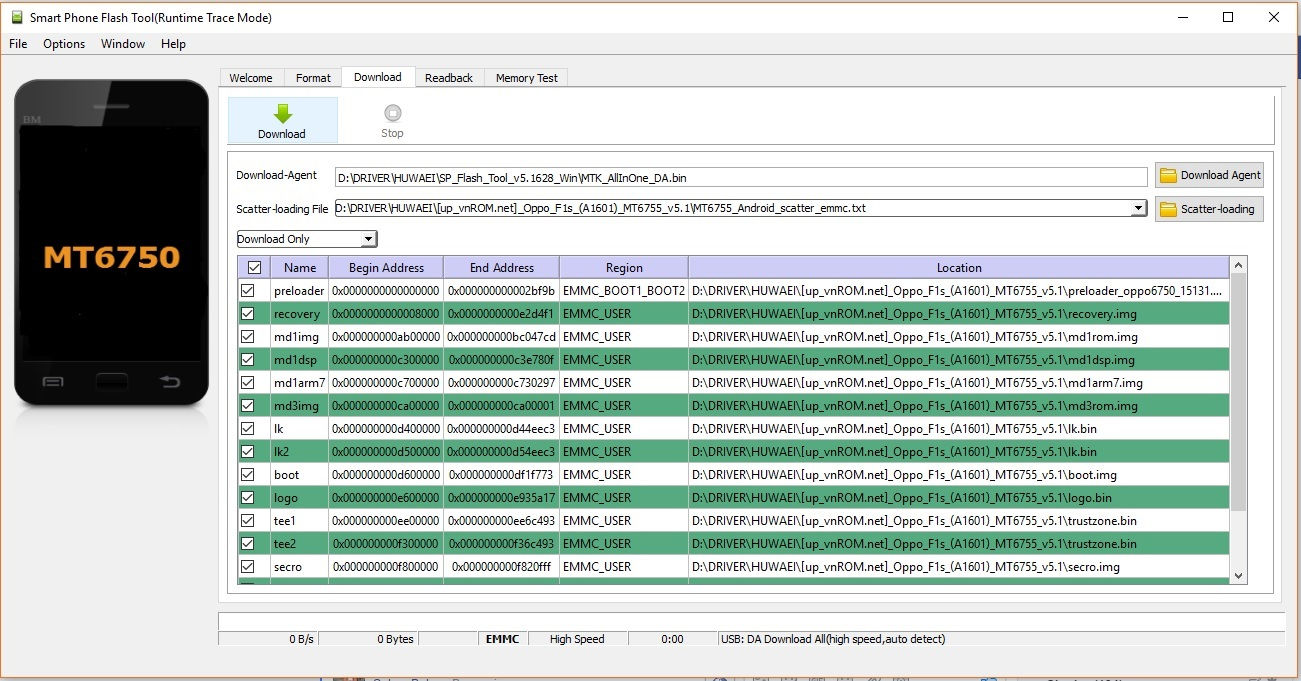Lupa Pola Oppo F1s Via Flashtool Garut Flash
