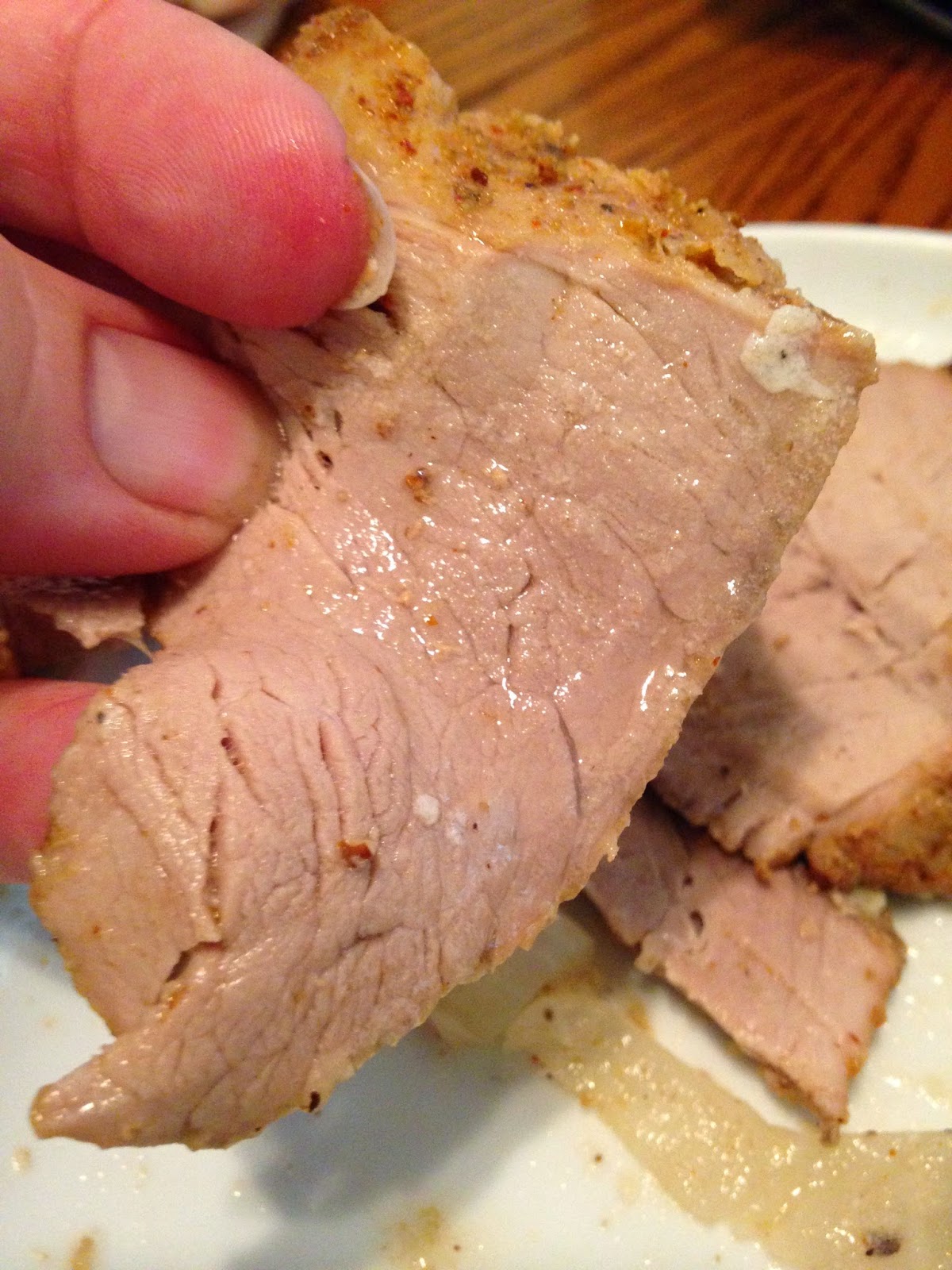 Tracy Cooks in Austin Smoked Pork Tenderloin in my Masterbuilt Smoker
