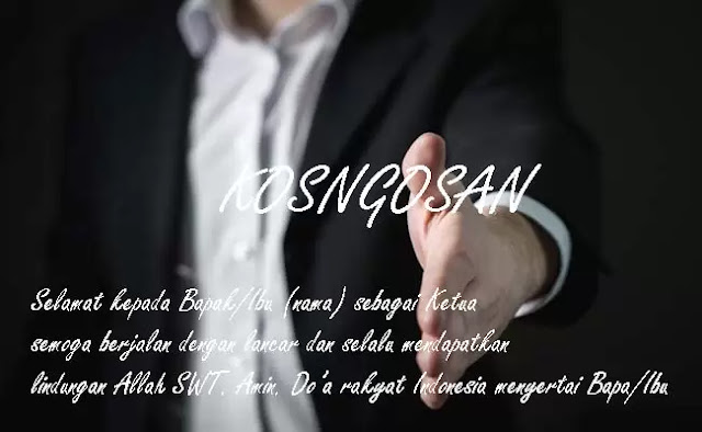 Kata Ucapan Selamat Naik Jabatan Pangkat Baru saat Pelantikan - KOSNGOSAN