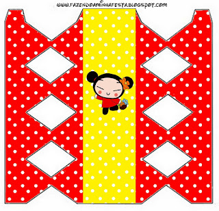 Pucca: Cajas para Imprimir Gratis. Cajas de Pucca para imprimir gratis.