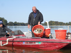 Early a.m. crabbers on the East Wye River filled 3 bushel baskets. Happiness!