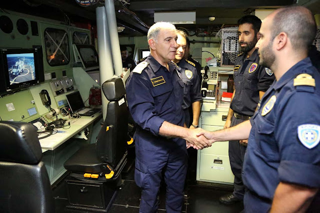 Με "Ορμή" και "Αστραπή" στο Αιγαίο ο νέος Α/ΓΕΝ - Ο Στόλος σε επιφυλακή  