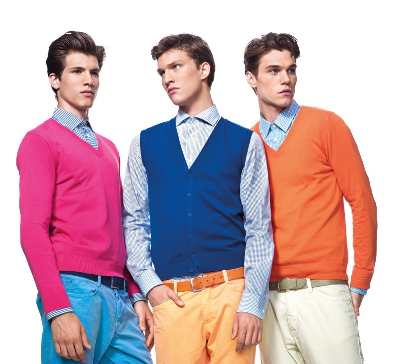 Benetton Lookbook. Мужская одежда. Одежда для парней. Яркая одежда для мужчин. Live united colors