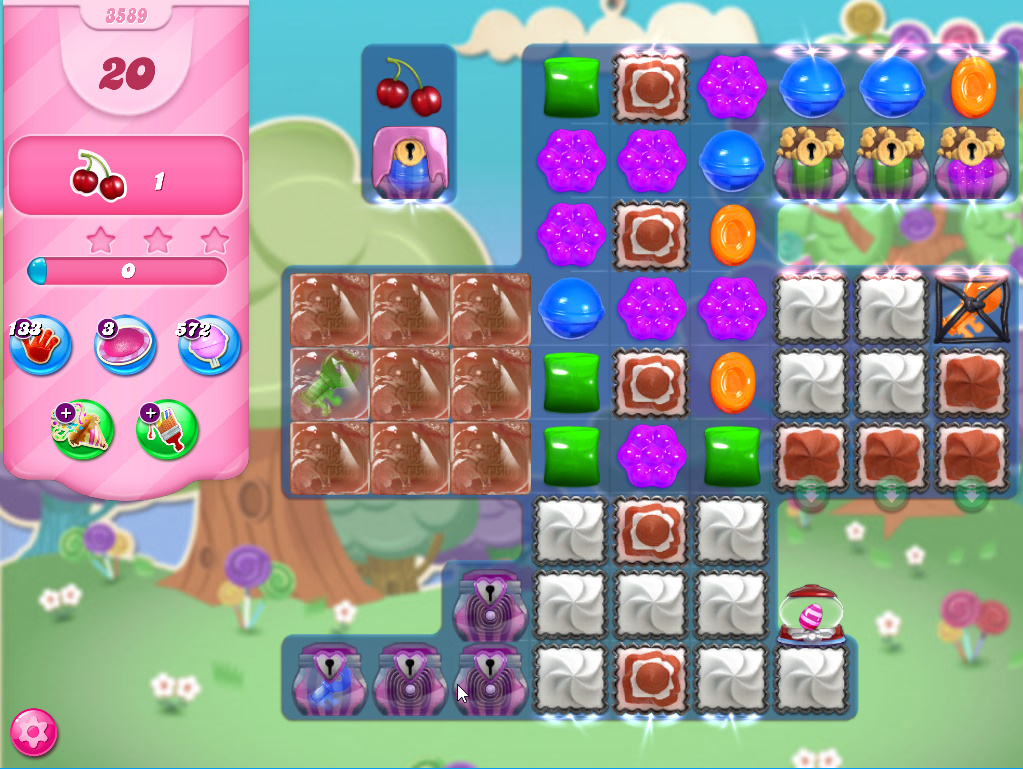 Candy Crush Saga level 3589 Candy Crush Saga level 3589