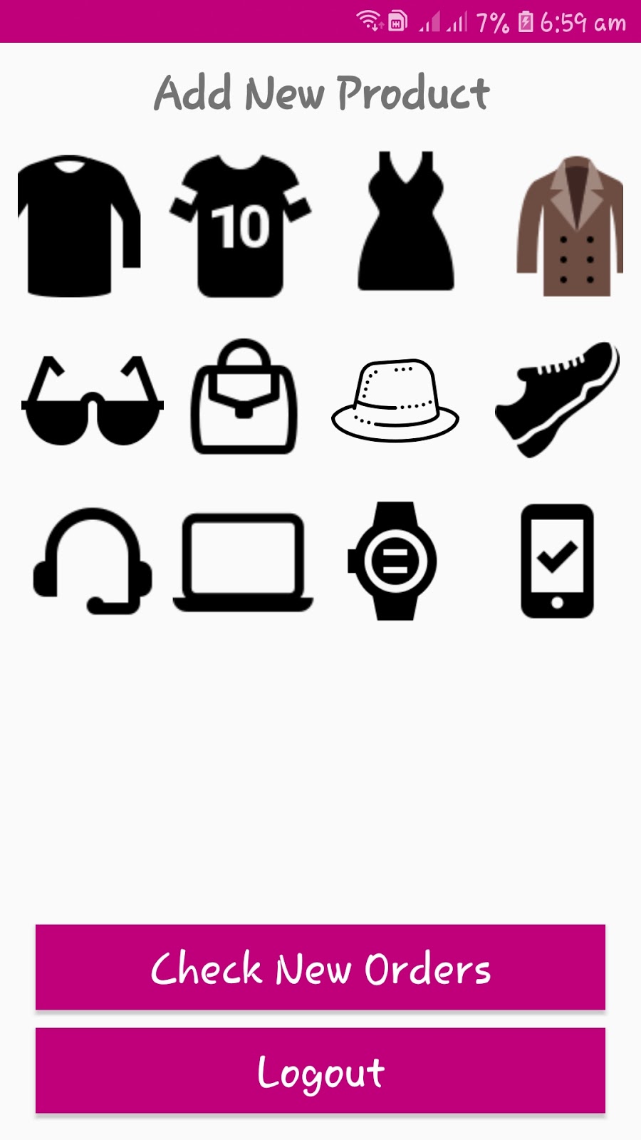 Android Studio Project Online Shopping Software and Technology