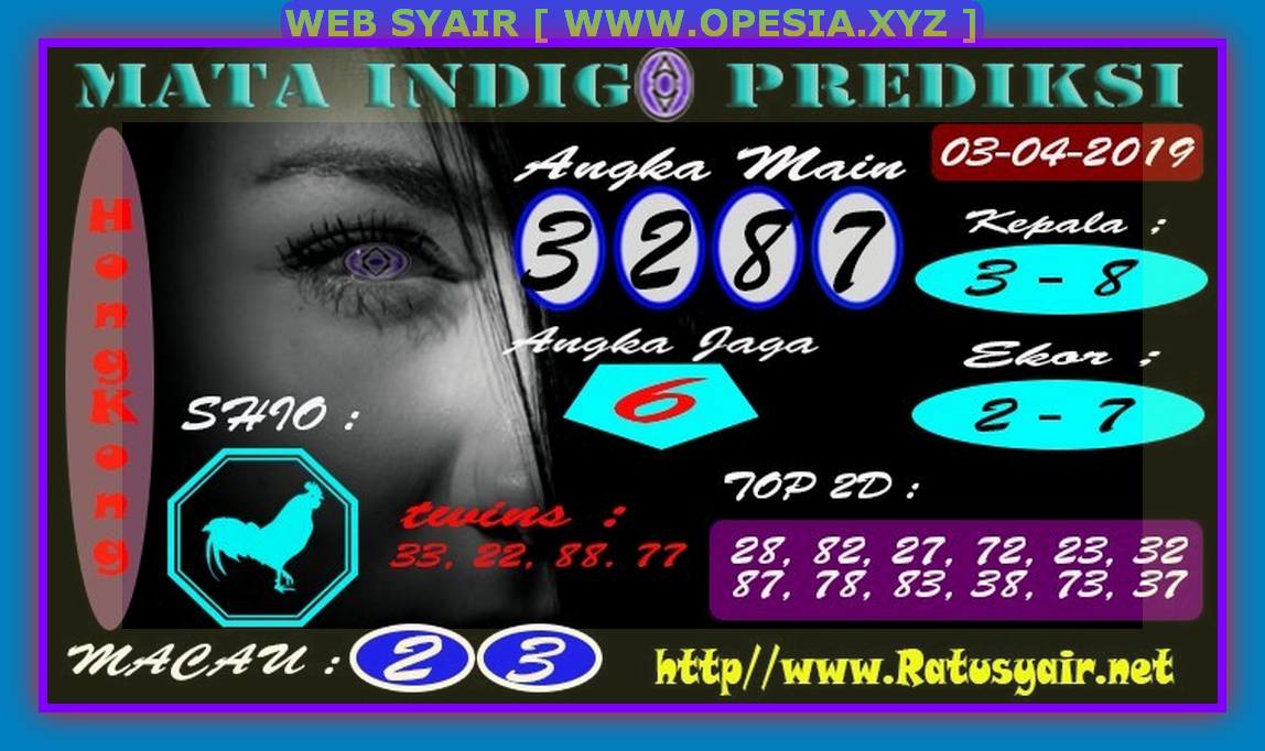 Forum Syair hkg Rabu 3 April 2019 ZONA CODE SYAIR SGP HK