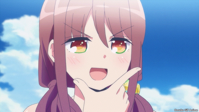 Joeschmo's Gears and Grounds: Omake Gif Anime - Harukana Receive - Episode  2 - Ayasa Slaps Haruka's Butt