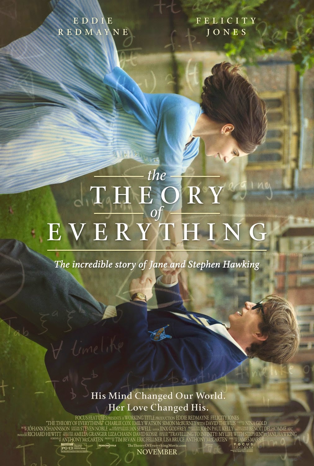 The Theory of Everything Theatrical Movie Poster